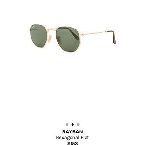 Rayban Hexagonal Sunglasses (Size 54mm)